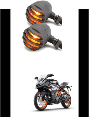 LOVMOTO Front, Rear LED Indicator Light for KTM RC 200(Yellow)