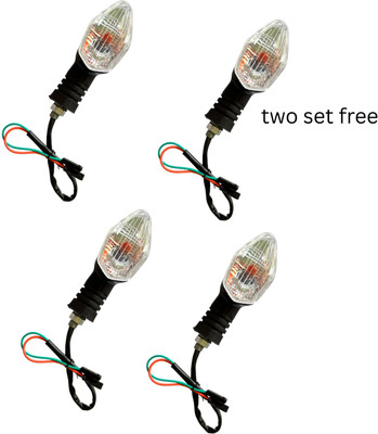 Y retail Rear Halogen Indicator Light for TVS Apache 4V 160 /200(Yellow)