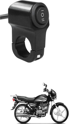 LOVMOTO Side LED Indicator Light for Hero Splendor Plus(Black)
