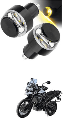 LOVMOTO Front LED Indicator Light for Universal For Bike(White, Orange)