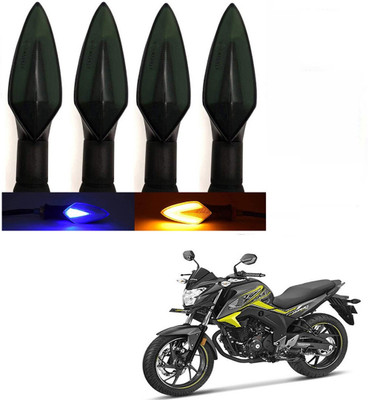 Sunriders Side LED Indicator Light for Honda CB Hornet 160(Blue, Amber)
