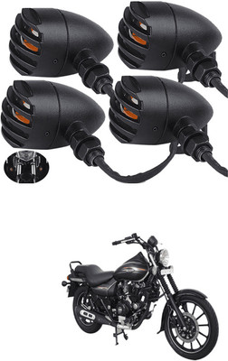LOVMOTO Front, Rear LED Indicator Light for Bajaj Avenger 220 DTS-i(Yellow)