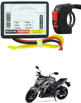 LOVMOTO Front, Rear LED Indicator Light for Suzuki GS(Yellow)