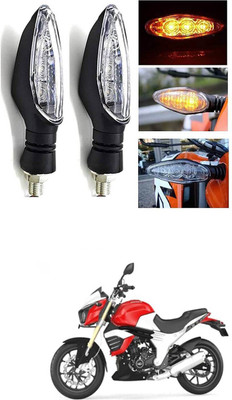 LOVMOTO Front, Rear LED Indicator Light for TVS Max 4R(Multicolor)
