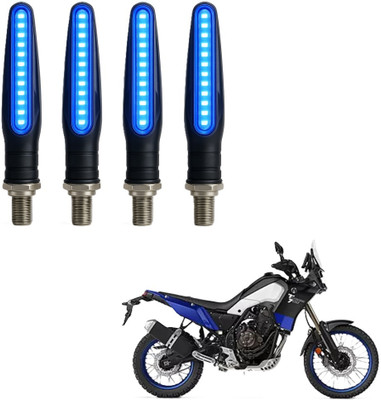 JMA TRADING Front, Rear LED Indicator Light for Yamaha Universal For Bike(Blue)