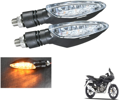 Generox Front, Rear LED Indicator Light for Bajaj Pulsar 220 DTS-i(Amber)