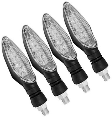 aksmit Front, Side LED Indicator Light for KTM, Universal For Bike Duke RC 200, Duke1190, Duke 690, Duke RC 200(Amber)