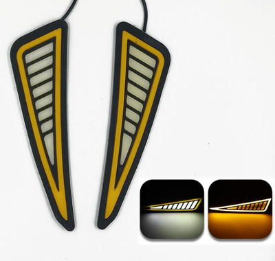 Znee Smart Side LED Indicator Light for Yamaha R15(White, Yellow)