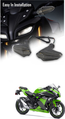 LOVMOTO Side LED Indicator Light for Kawasaki(Amber)