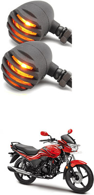 LOVMOTO Front, Rear LED Indicator Light for Mahindra Pantero(Yellow)