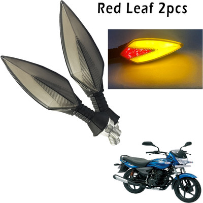 Generox Front, Rear, Side LED Indicator Light for Bajaj Platina(Red, Yellow)