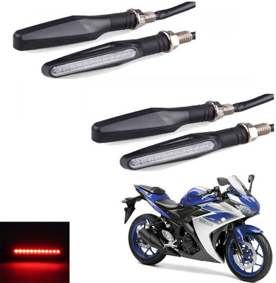REPLEY Front, Rear LED Indicator Light for Mahindra RC 390(Red)
