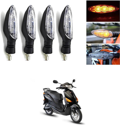 LOVMOTO Front, Rear LED Indicator Light for Hero(Multicolor)