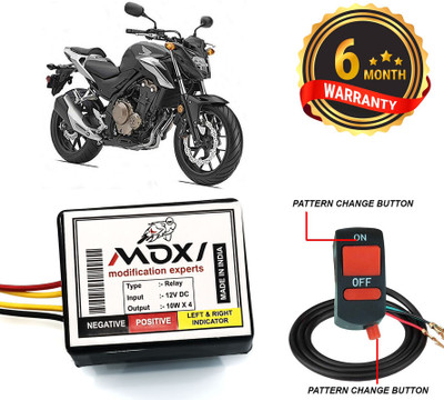 AUTO PEARL Front, Rear Flasher Indicator Light for Honda CB