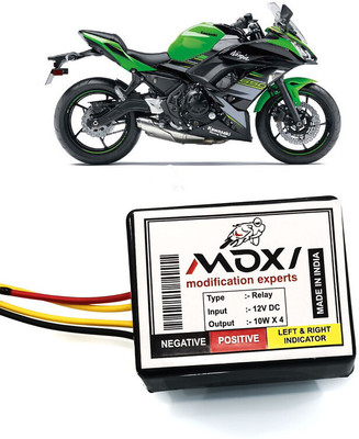 AUTO PEARL Front, Rear Flasher Indicator Light for Kawasaki Ninja