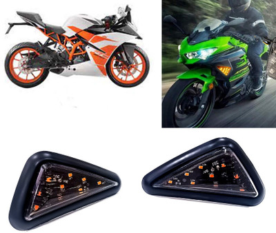 AUTO PEARL Side LED Indicator Light for KTM RC 200(Yellow)