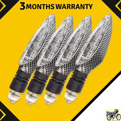 Generox Front, Rear LED Indicator Light for Yamaha YBX(Amber)
