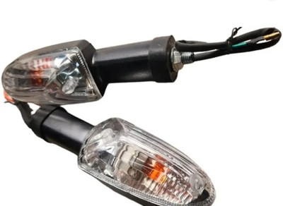 Y retail Front, Rear, Side Halogen Indicator Light for TVS Apache RTR 160, Apache RTR 180(Orange)