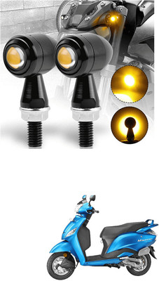 LOVMOTO Front, Rear LED Indicator Light for Hero Maestro(Yellow)