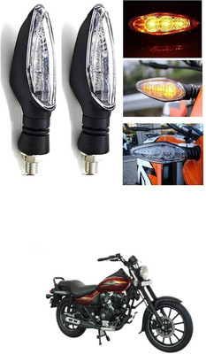 LOVMOTO Front, Rear LED Indicator Light for Bajaj Avenger 220 DTS-i(Multicolor)