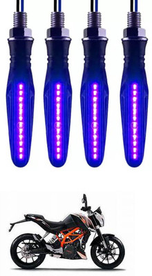 E-Shoppe Front, Rear, Side LED Indicator Light for KTM Duke 390(Blue)