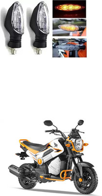 PRTEK Front, Rear LED Indicator Light for Universal For Bike(Multicolor)