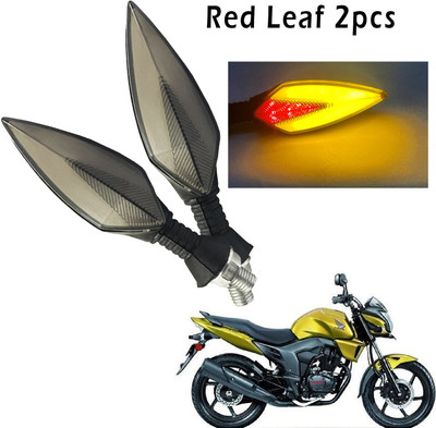Generox Front, Rear, Side LED Indicator Light for Honda CB Unicorn Dazzler(Red, Yellow)