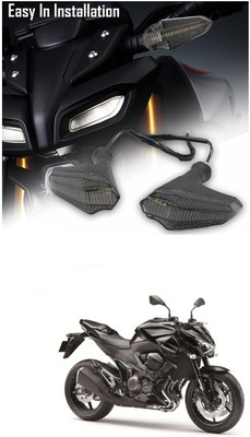 LOVMOTO Front, Rear LED Indicator Light for Universal For Bike(Multicolor)