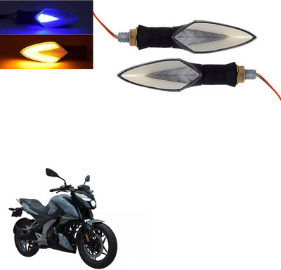 Vagary Front, Rear LED Indicator Light for Bajaj Pulsar N160(Blue, Yellow)