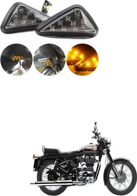 XZRTZ Rear Incandescent Indicator Light for Royal Enfield 500(Yellow)
