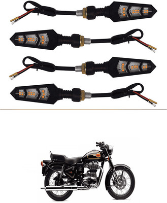 LOVMOTO Side LED Indicator Light for Royal Enfield 500(Amber)