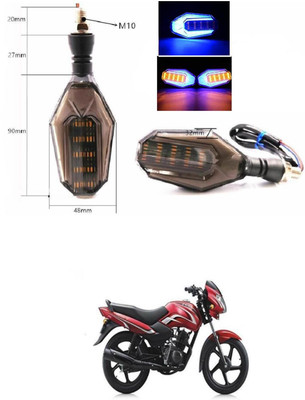 PRTEK Universal High Bright Front Rear Led Side Indicator Turn Signal V1112 Indicator Light Motorbike LED for TVS (12 V, 12 W)(Sport, Pack of 4)