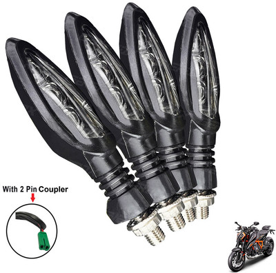 Generox Front, Rear LED Indicator Light for KTM Duke1190(Yellow)