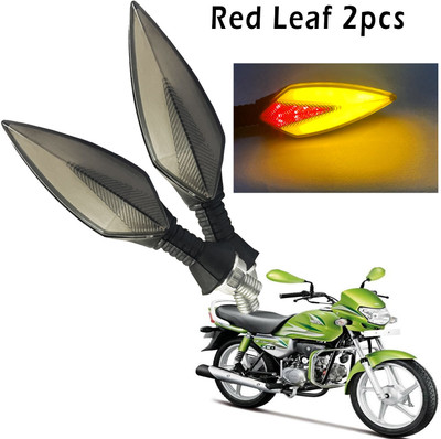 Generox Front, Rear, Side LED Indicator Light for Hero HF-Dawn ECO(Red, Yellow)