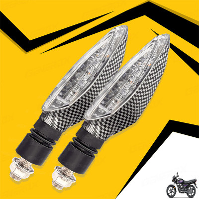 Generox Front, Rear LED Indicator Light for Honda Dream(Amber)
