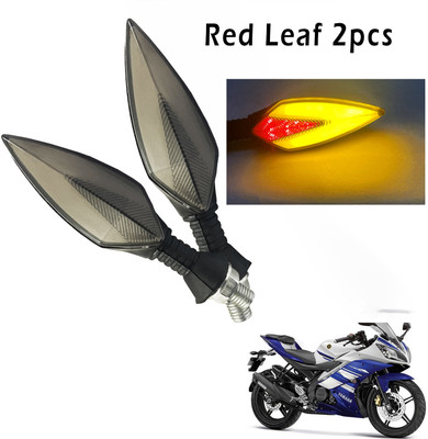 Generox Front, Rear, Side LED Indicator Light for Yamaha YZF R15 S(Red, Yellow)