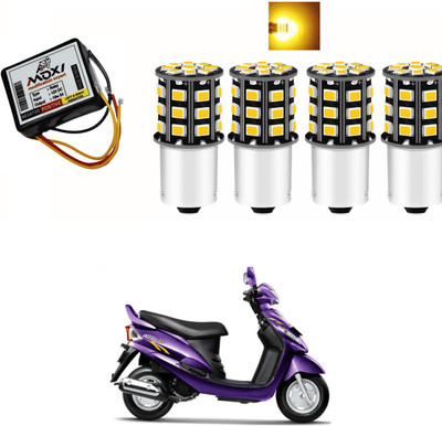 PRTEK Front, Side LED Indicator Light for Mahindra Rodeo RZ(Yellow)