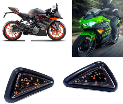 AUTO PEARL Side LED Indicator Light for KTM RC 200(Yellow)