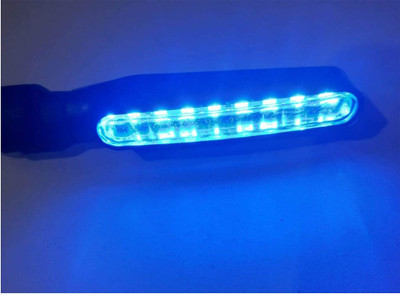 BR TrendZ Side LED Indicator Light for Suzuki Gixxer(Yellow, Blue)