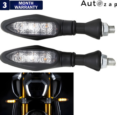 Autozap Front, Rear LED Indicator Light for KTM Duke 390, Duke 190, RC 200, RC 390(Yellow)