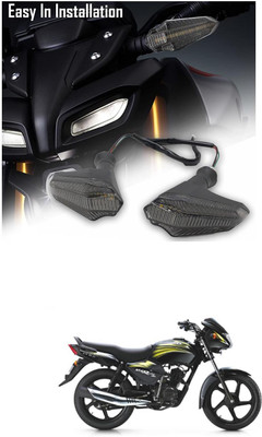 LOVMOTO Universal Motorcycle Bright LED Light Indicator Brake Lamps S730 Brake Light Motorbike LED for TVS (12 V, 12 W)(Star City, Pack of 2)