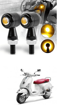 LOVMOTO Front, Rear LED Indicator Light for Universal For Bike(Yellow)