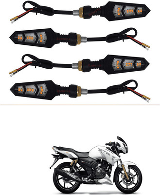 LOVMOTO Side LED Indicator Light for TVS Apache RTR 180(Amber)
