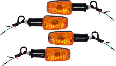 victrix Front Halogen Indicator Light for Hero Passion Plus(Amber)