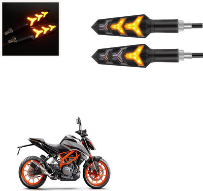 Vagary Front, Rear LED Indicator Light for KTM RC 390(Amber)