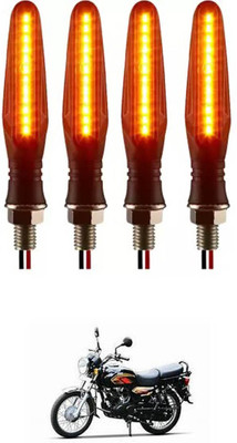 E-Shoppe Front, Rear, Side LED Indicator Light for TVS Max 4R(Yellow)