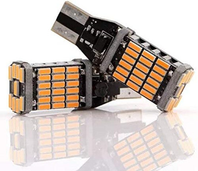 carfrill Front, Side LED Indicator Light for Universal For Car Twin(Amber)