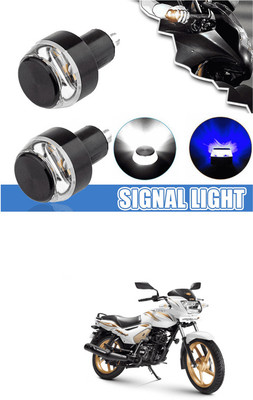LOVMOTO Front LED Indicator Light for TVS Star City(White, Blue)