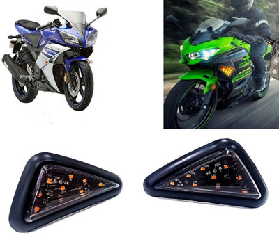 AUTO PEARL Side LED Indicator Light for Yamaha YZF R15(Yellow)