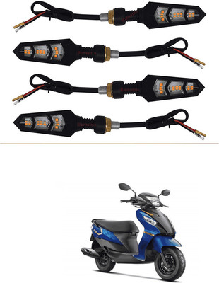 LOVMOTO Side LED Indicator Light for Suzuki Lets(Amber)